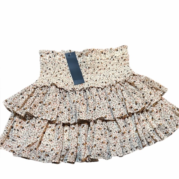 Reset By Jane Dresses & Skirts - Reset By Jane Ruffled Floral Skirt